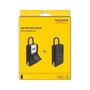 DeLOCK 20933 - Caja fuerte para llaves con candado de combinación numérica, de aluminio y plástico, negro, 89 x 208 x 47 mm, 490 g