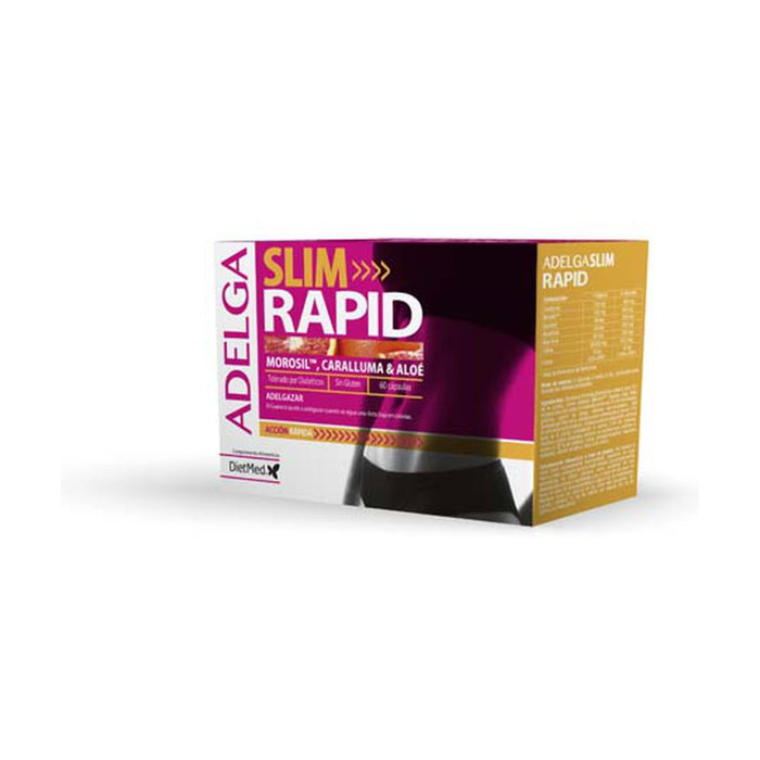 Dietmed Adelgaslim Rapid 60 cápsulas - Suplemento reductor grasa abdominal Dietmed Adelgaslim Rapid 60 cápsulas - Suplemento reductor grasa abdominal