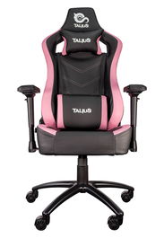 Talius silla Vulture gaming negra/rosa butterfly, base nylon, ruedas nylon, 4D