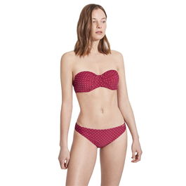 Bikini Ysabel Mora Rojo Oscuro L