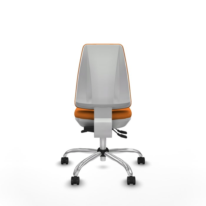 PIQUERAS Y CRESPO Silla de oficina Elche Naranja con mecanismo Asincro PIQUERAS Y CRESPO Silla de oficina Elche Naranja con mecanismo Asincro