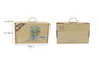 DKD Home Decor Juego de Mesa Set 37 Madera Surtido de 2 Colores