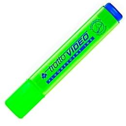 Tratto Marcador Fluorescente Verde Video -12U-