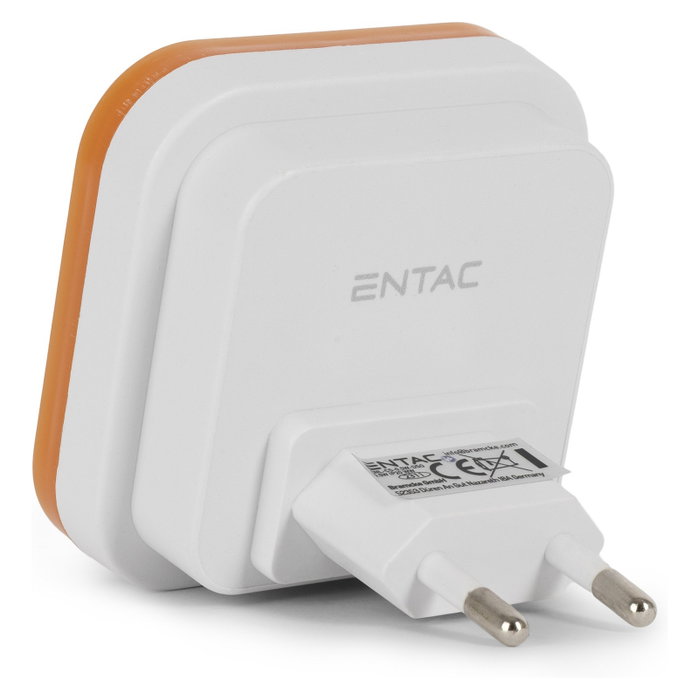 ENTAC Luz de noche LED ENL-CS-0.5W-DSO Blanco/Naranja