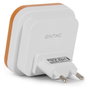 ENTAC Luz de noche LED ENL-CS-0.5W-DSO Blanco/Naranja