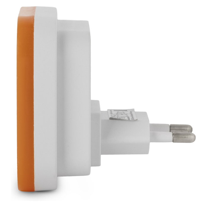 ENTAC Luz de noche LED ENL-CS-0.5W-DSO Blanco/Naranja