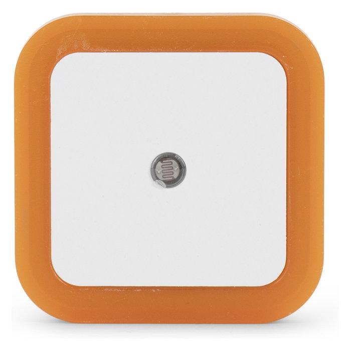 ENTAC Luz de noche LED ENL-CS-0.5W-DSO Blanco/Naranja