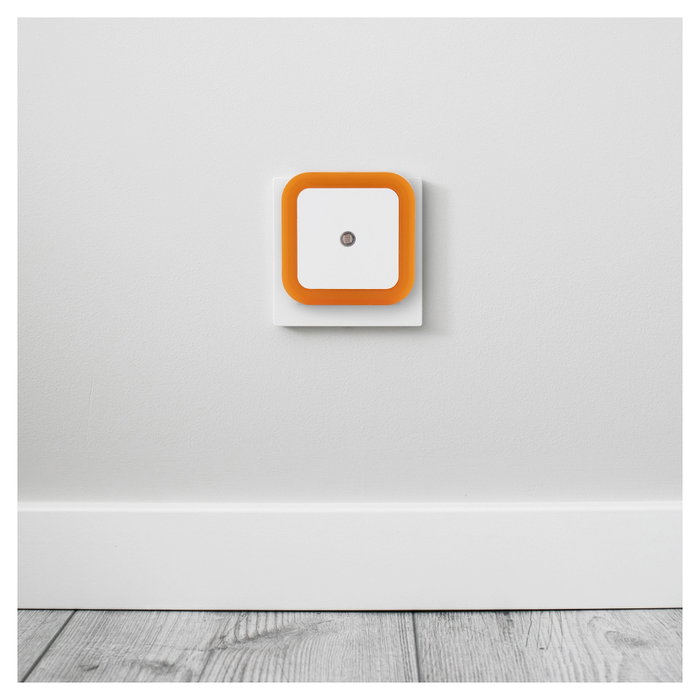 ENTAC Luz de noche LED ENL-CS-0.5W-DSO Blanco/Naranja