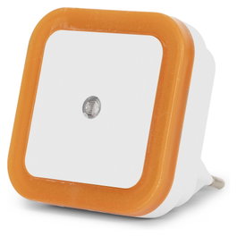 ENTAC Luz de noche LED ENL-CS-0.5W-DSO Blanco/Naranja