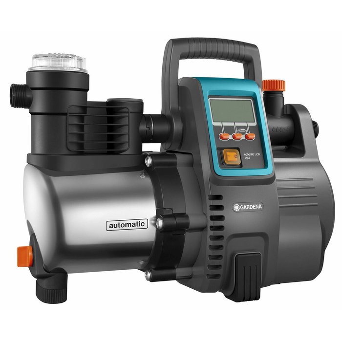 Gardena Bomba automática de superficie 6000/6E Premium Inox con LCD