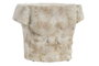 DKD Home Decor Macetero de Cemento Diseño Torso Marrón Claro