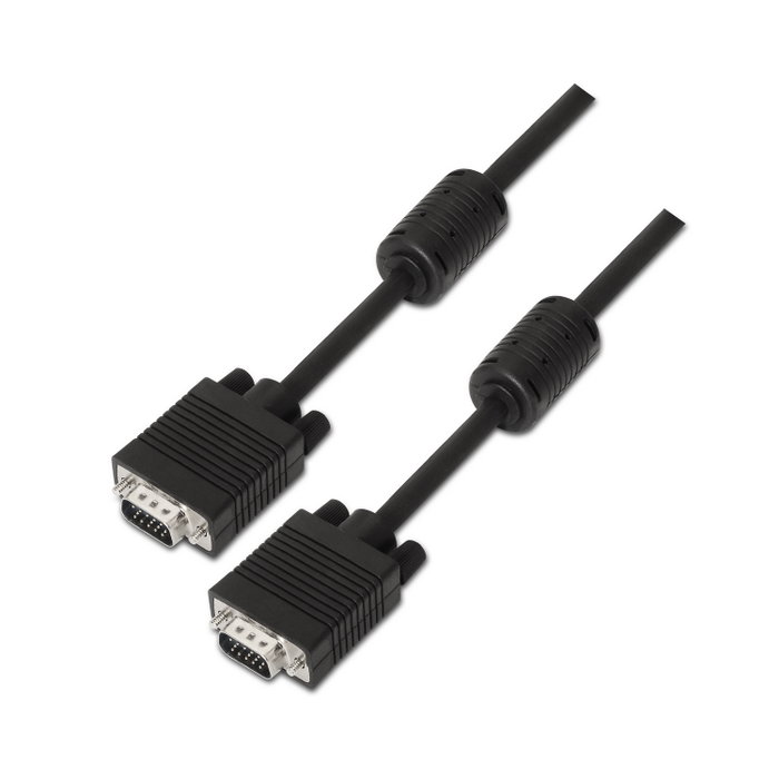 Aisens Cable SVGA HDB15 Macho a Macho 1,8m Negro Aisens Cable SVGA HDB15 Macho a Macho 1,8m Negro