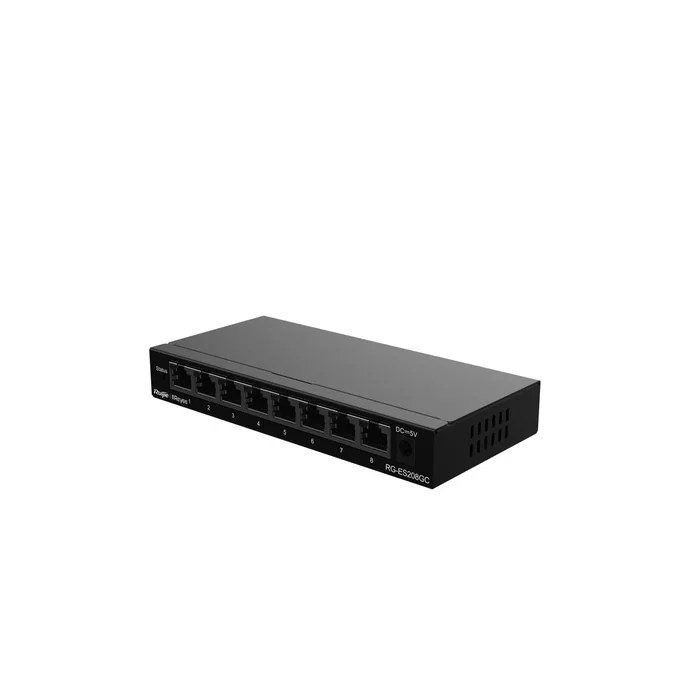 RUIJIE RG-ES208GC Switch Gestionado L2 Gigabit Ethernet 10/100/1000 Gris