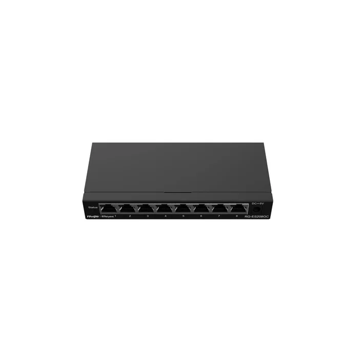 RUIJIE RG-ES208GC Switch Gestionado L2 Gigabit Ethernet 10/100/1000 Gris