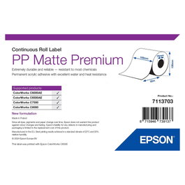 Epson PP Matte Label Premium 105 mm x 55 m