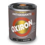 Oxiron Esmalte sintético metálico antioxidante negro liso efecto forja 750 ml