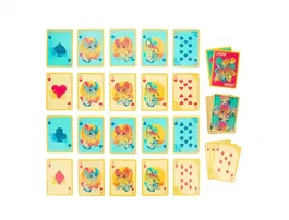 Wondee Baraja de Cartas de Poker Impermeable Disney Lilo & Stitch con Estuche, 135x25x75 mm, Incluye Diseños de Personajes como Stitch, Angel y Scrump