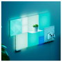Nanoleaf N8100E00-2TBS Blocks Textured Squares Expansion Pack, 2 Piezas, Forma Placa, Luces RGB, Regulable, Alimentación CC