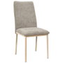 Home Deco Factory Silla Emilia Taupé Colección Terra Nova 52x43x91 cm