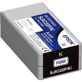 Epson Cartucho de Tinta Negro SJIC22PK para Colorworks C3500