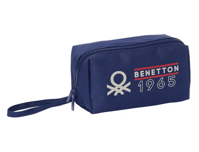 Safta Portatodo Cuadrado Grande Benetton Varsity 22x10x10cm Safta Portatodo Cuadrado Grande Benetton Varsity 22x10x10cm