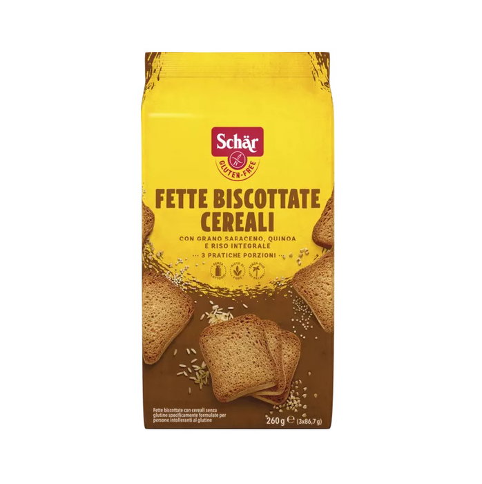 Schar Biscotes con Cereales 260g