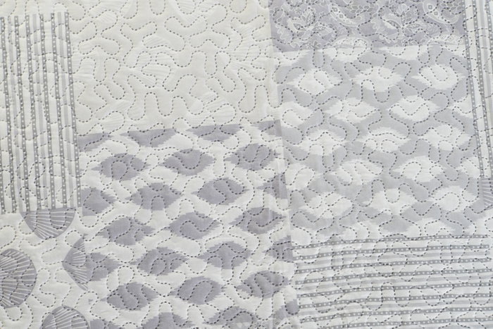 DKD Home Decor Colcha Patchwork Beige Gris 260 x 1 x 180 cm para Cama de 90 a 150 cm DKD Home Decor Colcha Patchwork Beige Gris 260 x 1 x 180 cm para Cama de 90 a 150 cm