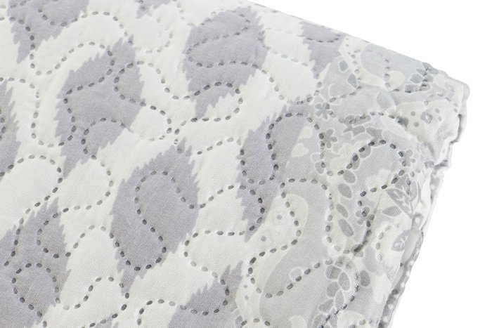 DKD Home Decor Colcha Patchwork Beige Gris 260 x 1 x 180 cm para Cama de 90 a 150 cm DKD Home Decor Colcha Patchwork Beige Gris 260 x 1 x 180 cm para Cama de 90 a 150 cm