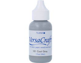 Tsukineko Tinta VERSACRAFT Gris Frío 30ml Bote Cánula