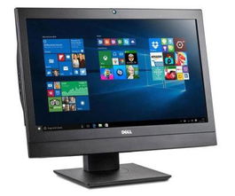 Dell Optiplex 7440 Ordenador AIO Reacondicionado 24" Fullhd Tactil i5-6500 8GB 256GB SSD Webcam Windows 10 Pro Grado B