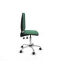 PIQUERAS Y CRESPO Silla de oficina Aýna Verde esmeralda sin brazos