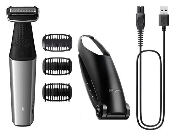 Philips Bodygroom Serie 5000 BG5021/15 Negro y Plata