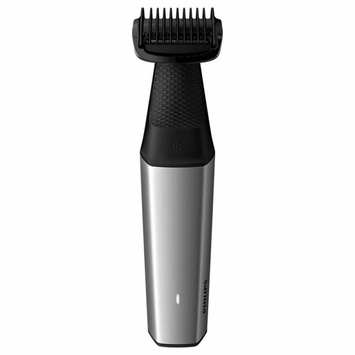 Philips Bodygroomer Serie 7000 BG5021/15 Recortador Corporal, Plata y Negro Philips Bodygroomer Serie 7000 BG5021/15 Recortador Corporal, Plata y Negro
