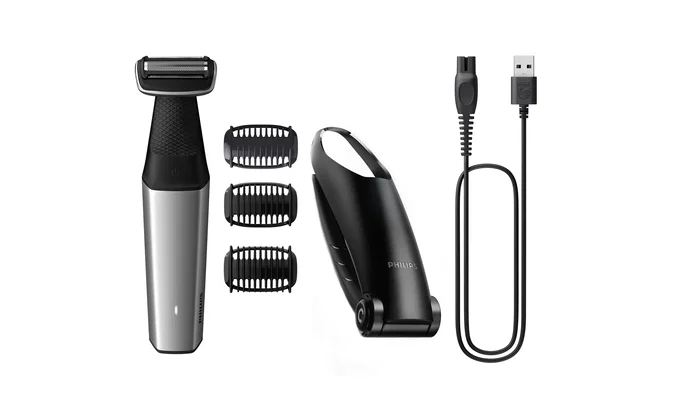 Philips Bodygroom Serie 5000 BG5021/15 Negro y Plata