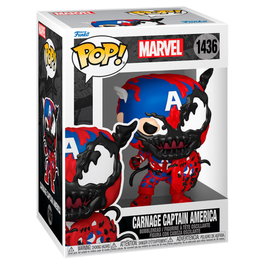 FUNKO Figura POP Marvel Carnage Capitán América