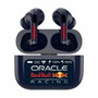 Red Bull Racing Auriculares NITRO Inalámbricos Bluetooth con Estuche de Carga Azul
