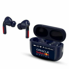 Red Bull Racing Auriculares NITRO Inalámbricos Bluetooth con Estuche de Carga Azul