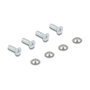 DeLOCK Conector empotrable RJ45 tipo D Cat.6A STP IP66 Plata