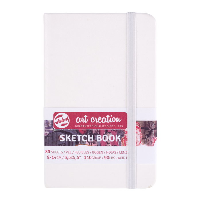 Talens Art Creation Cuaderno de Bocetos Blanco 9 x 14 cm 140 g 80 Hojas