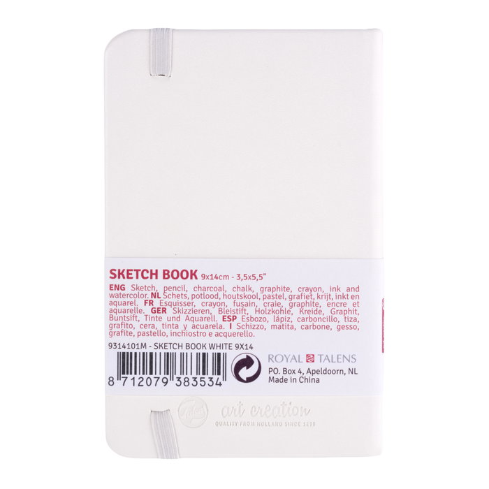 Talens Art Creation Cuaderno de Bocetos Blanco 9 x 14 cm 140 g 80 Hojas