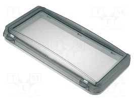 FIBOX Ventanilla de inspección de policarbonato IP65 248x128x50mm