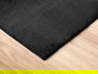 Giftdecor Alfombra Soft Negro 60 x 90 cm (Set de 12)