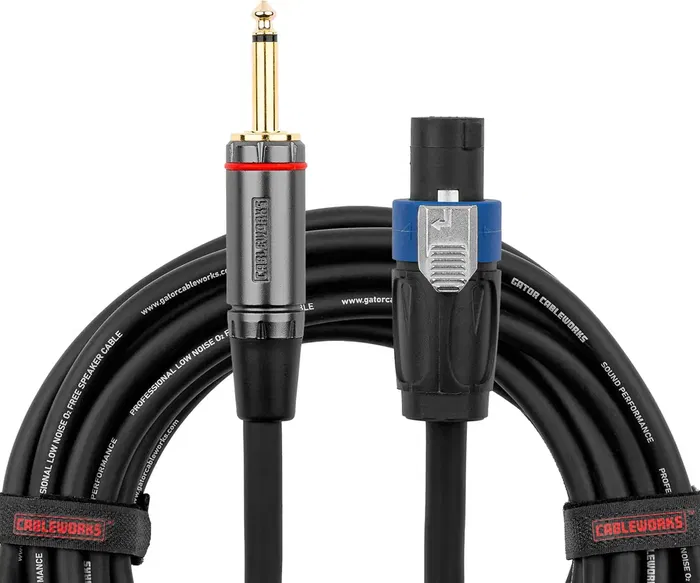 Cableworks Cable de Altavoz Jack/Speakon - 3 Metros Cableworks Cable de Altavoz Jack/Speakon - 3 Metros
