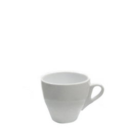 Noto Taza de Té en Porcelana, Capacidad 17 cl, Acabado Clásico, Modelo Taza para Vajilla (Set de 6)