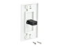 Startech Placa de Pared HDMI y Cubierta de Interruptor Blanco