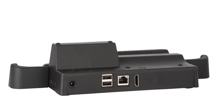 Honeywell RT10-DD Estación dock para tableta con puertos USB, HDMI y Ethernet, Negro