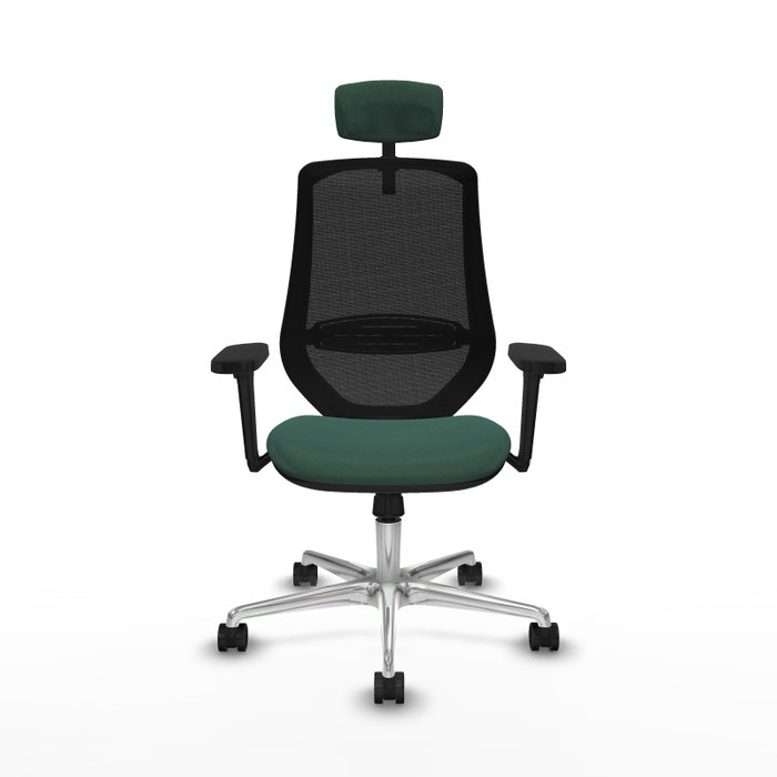 PIQUERAS Y CRESPO Silla de oficina Mardos con mecanismo Sincro, Verde botella y Negro PIQUERAS Y CRESPO Silla de oficina Mardos con mecanismo Sincro, Verde botella y Negro