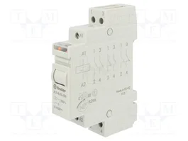 FINDER Relé de instalación 20.26 230V AC 16A NA x2