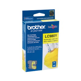 Brother LC980Y Cartucho de Tinta Amarillo