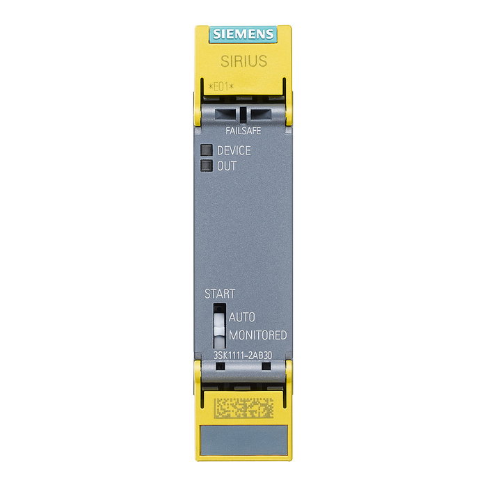 Siemens 3SK11111AB30 SIRIUS Dispositivo de conmutación de seguridad para circuitos de habilitación estándar 3